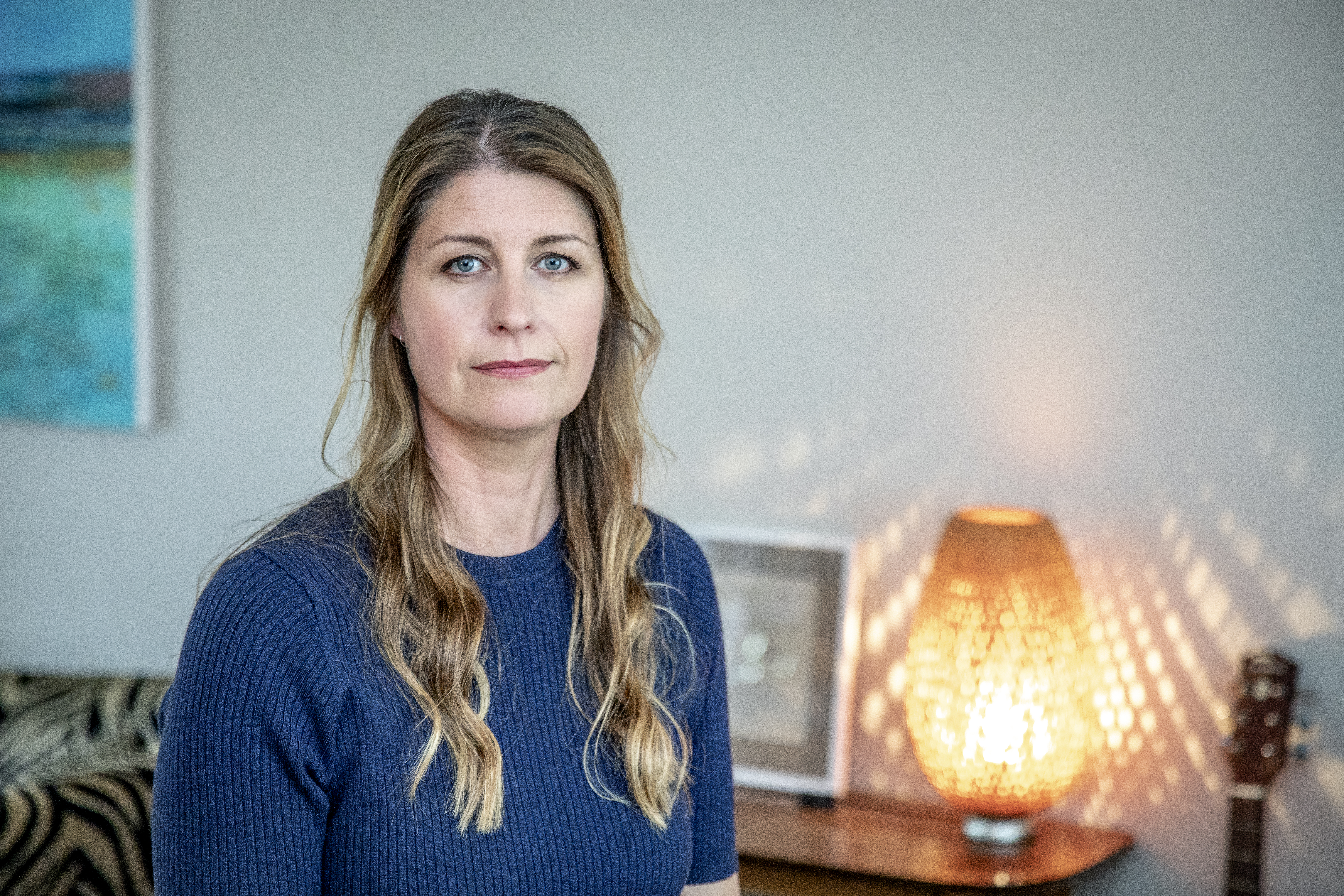 Freya's mum Anna facing the camera