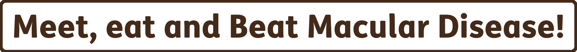 Meet, eat and